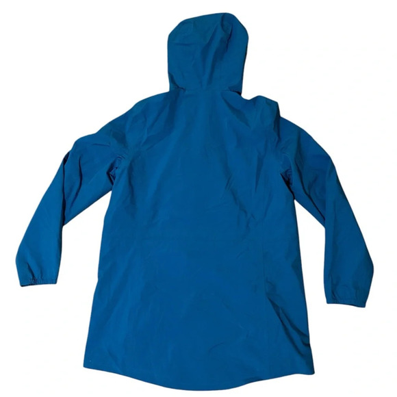 Lands End blue windbreaker jacket - Picture 6 of 8
